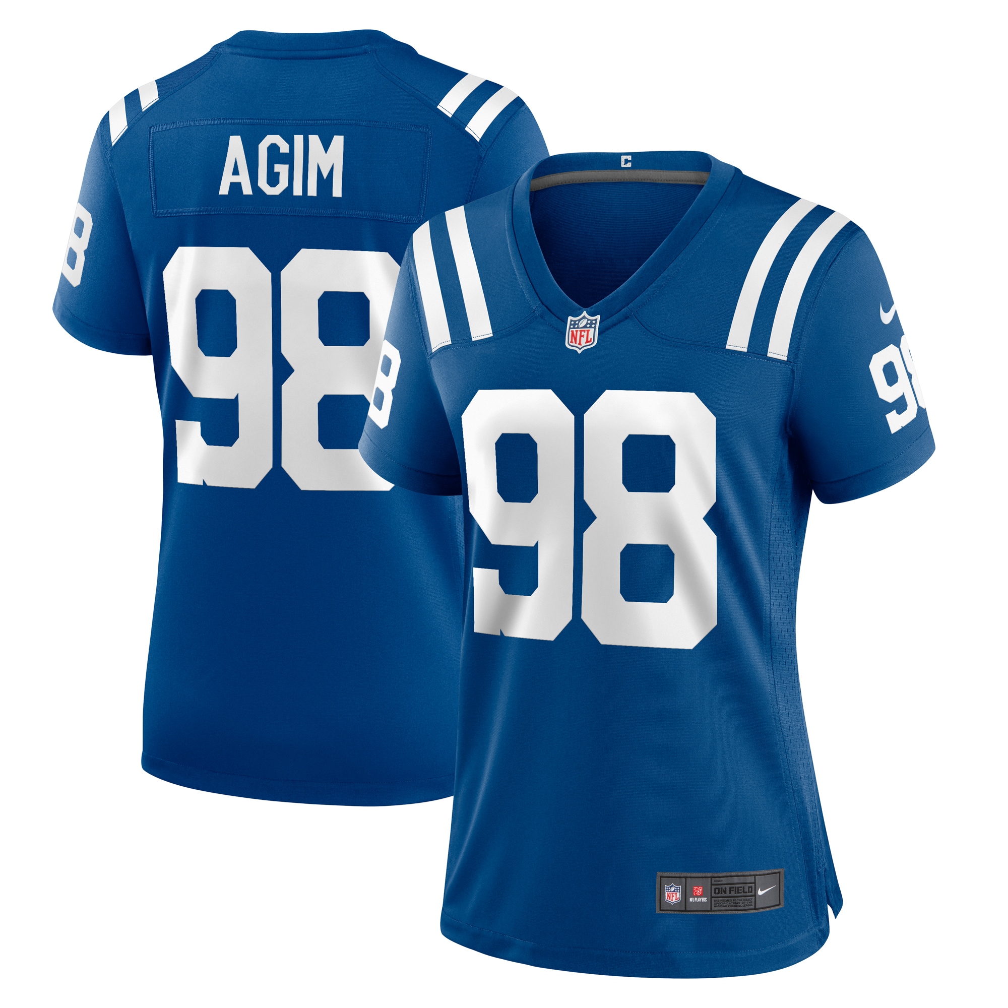 Women's Indianapolis Colts McTelvin Agim Nike Royal Team Game Jersey