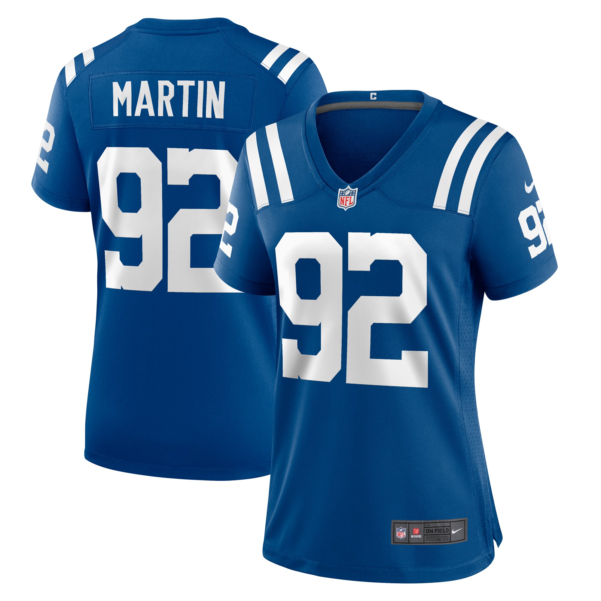 Women's Indianapolis Colts Jacob Martin Nike Royal Team Game Jersey