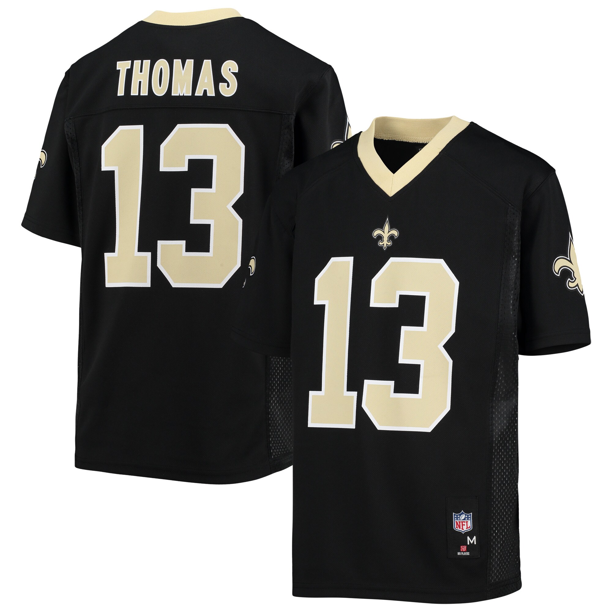 Youth New Orleans Saints Michael Thomas Black Replica Player Jersey
