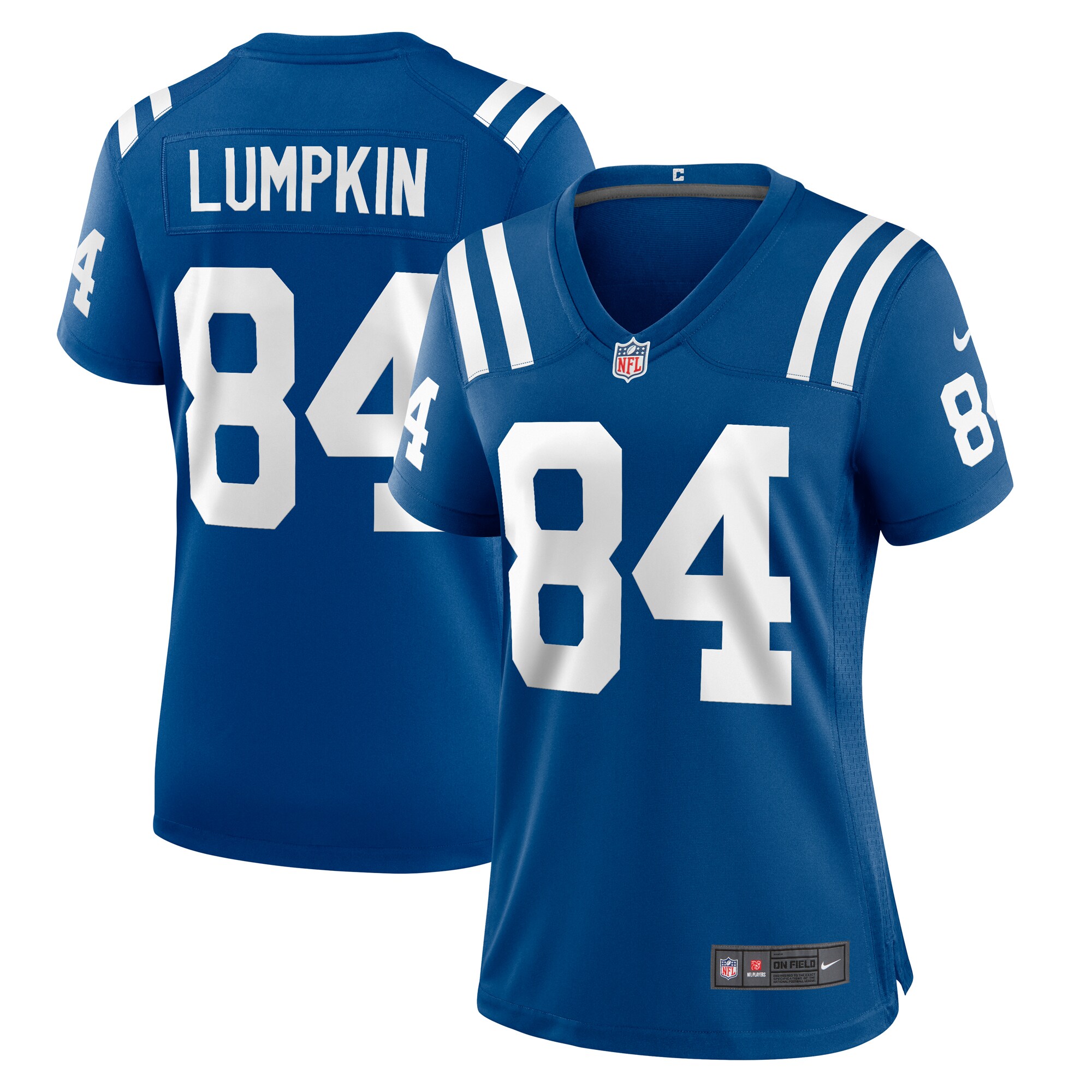 Women's Indianapolis Colts Johnny Lumpkin Nike Royal Team Game Jersey