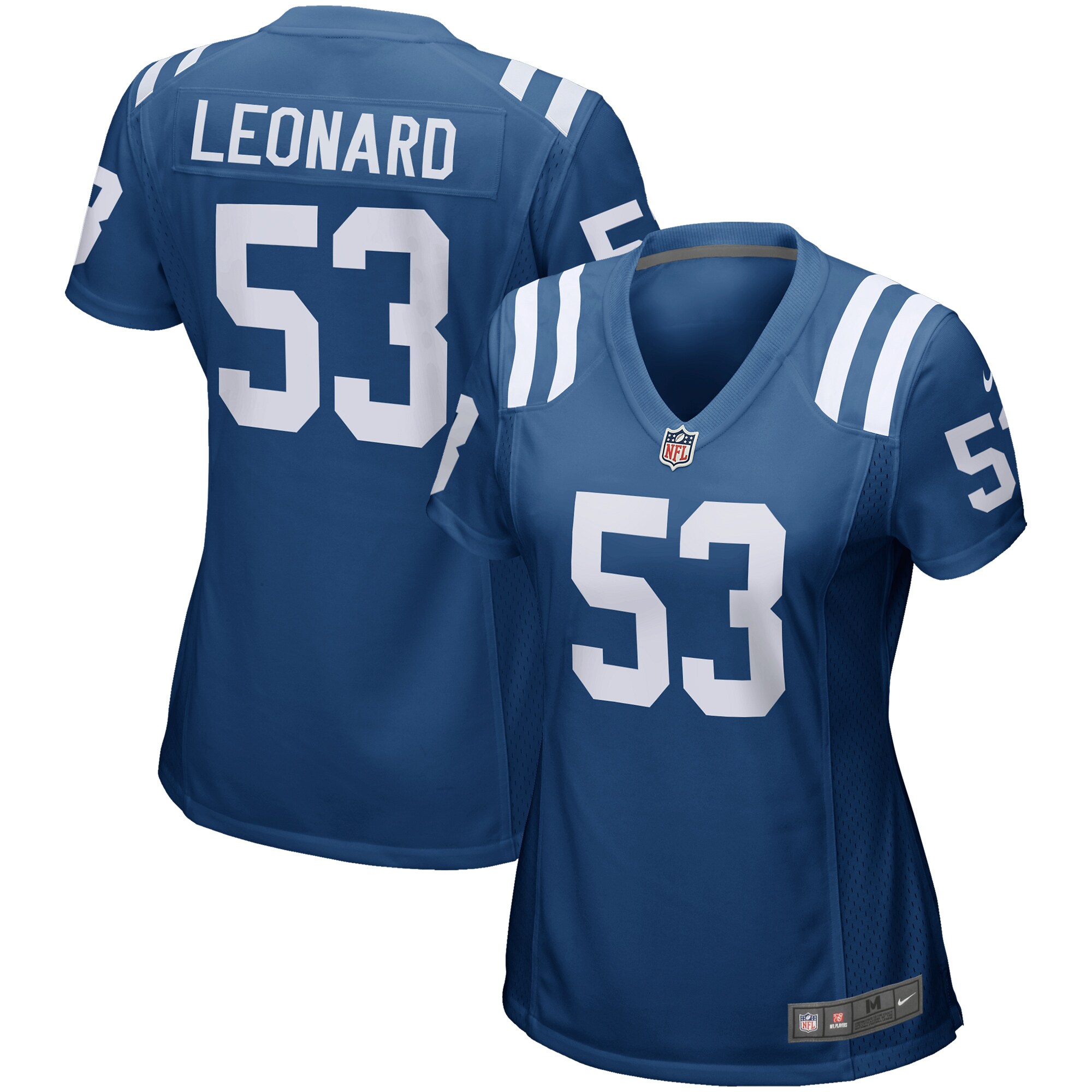 Women's Indianapolis Colts Shaquille Leonard Nike Royal Game Jersey