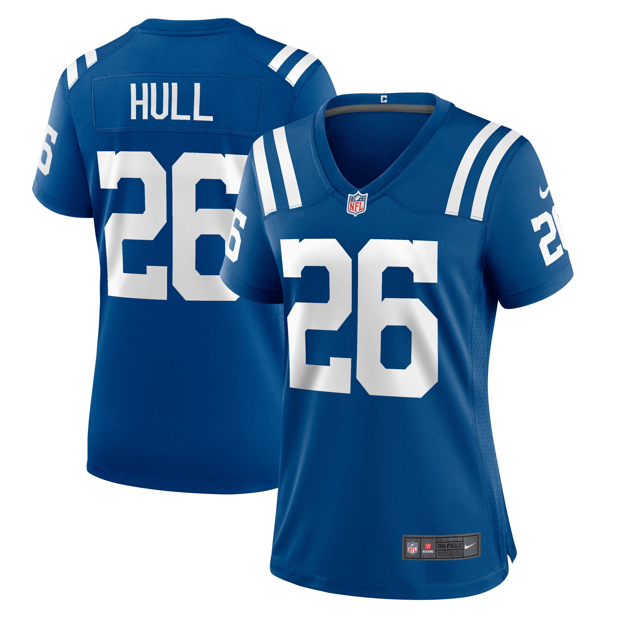 Women's Indianapolis Colts Evan Hull Nike Royal Team Game Jersey