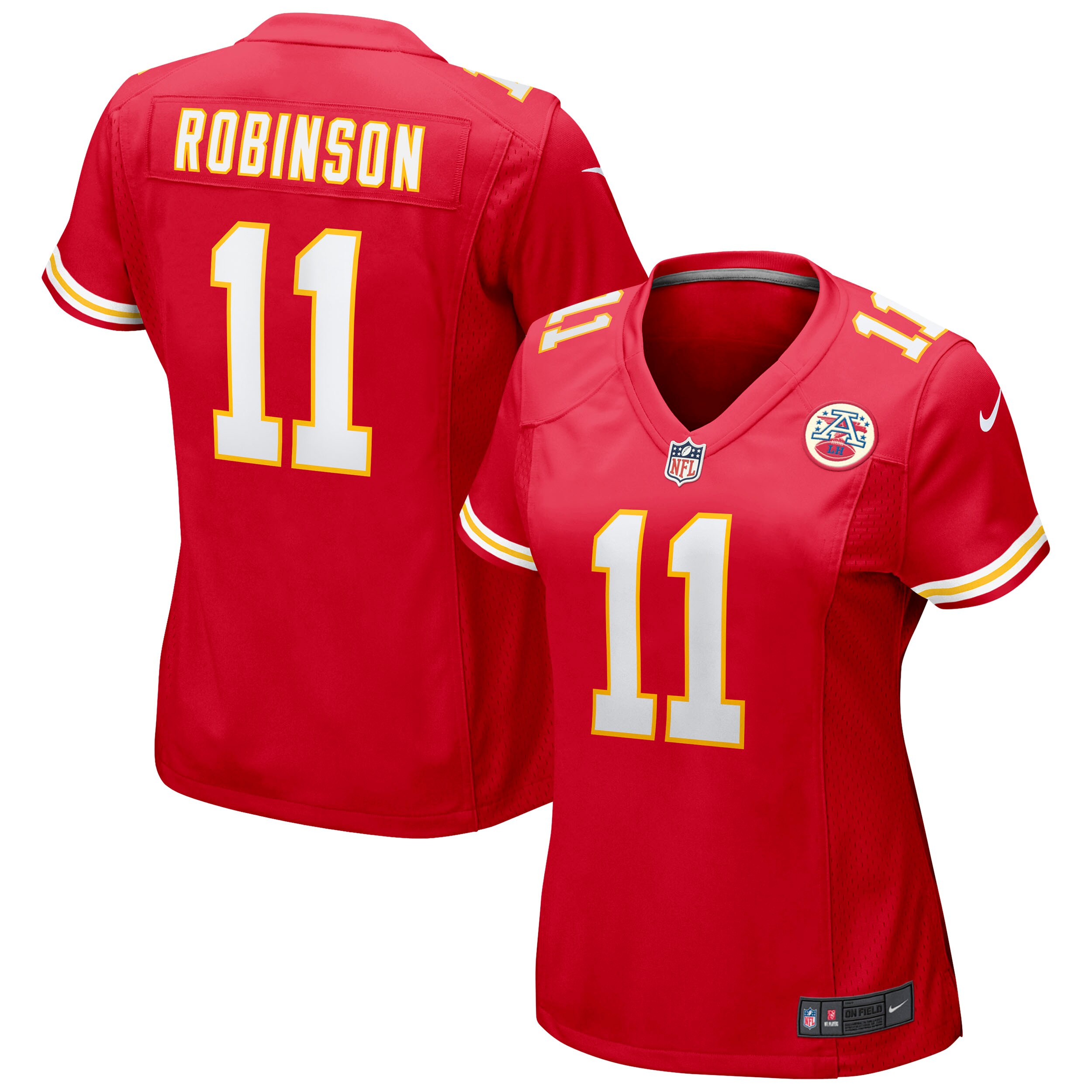 Women's Kansas City Chiefs Demarcus Robinson Nike Red Game Jersey