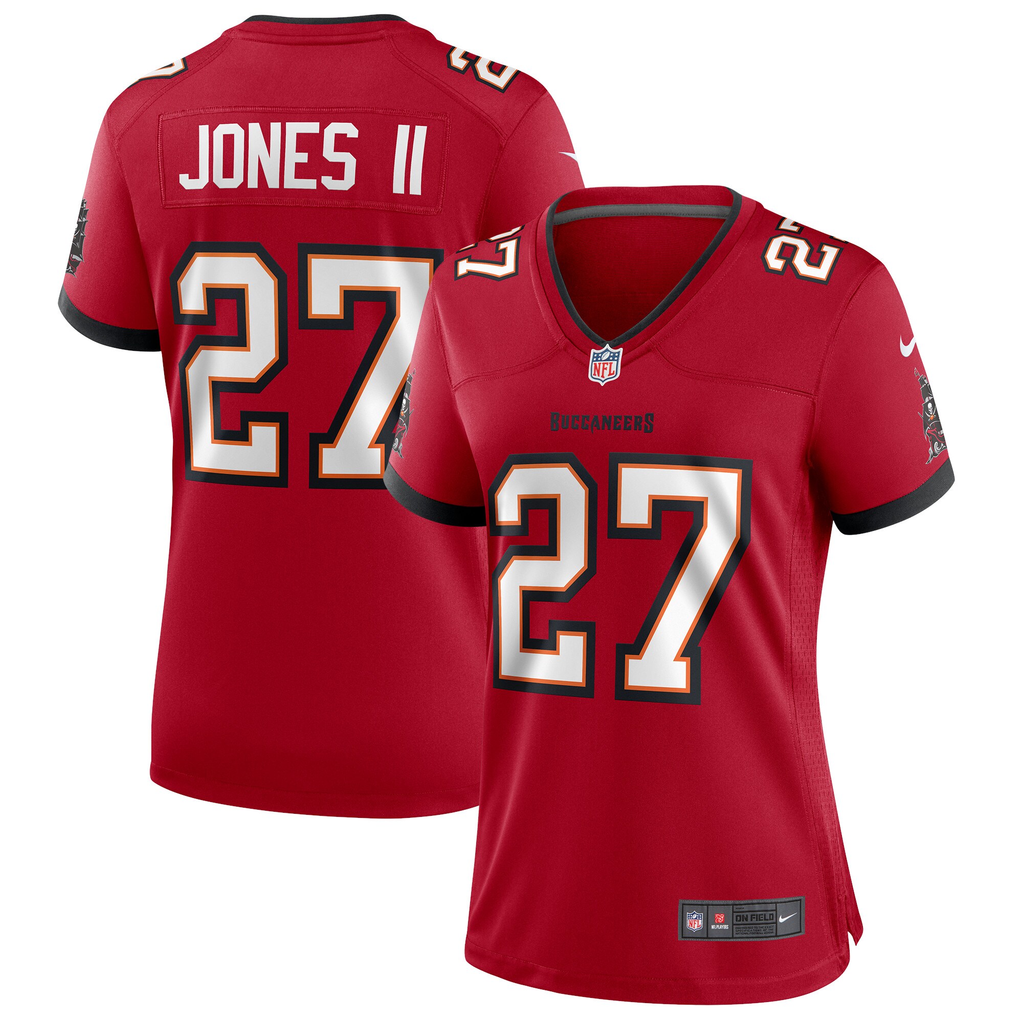 Women's Tampa Bay Buccaneers Ronald Jones II Nike Red Game Jersey