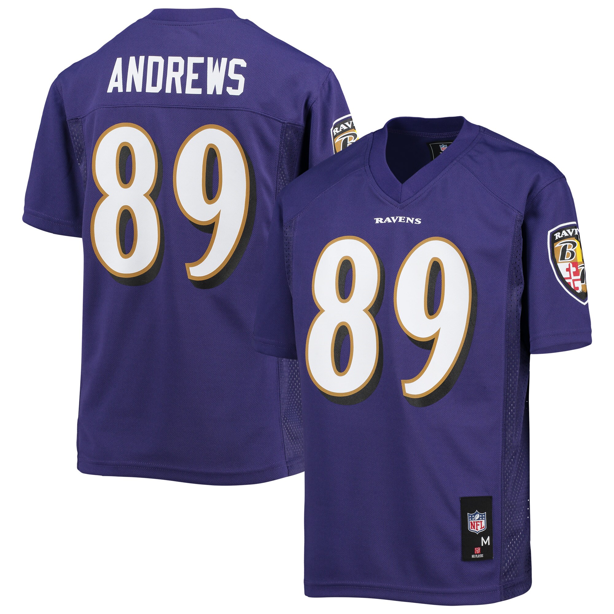 Youth Baltimore Ravens Mark Andrews Purple Replica Player Jersey