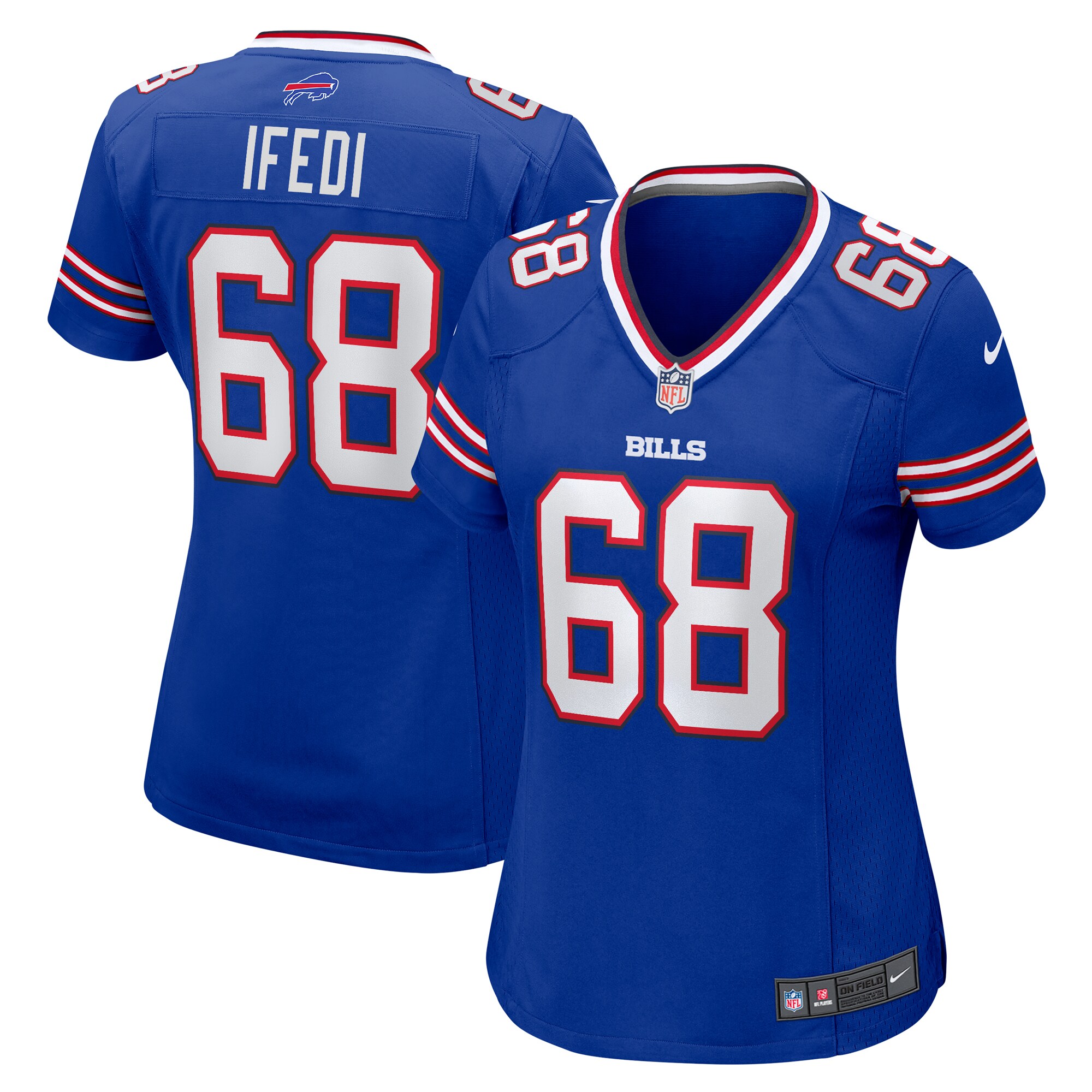 Women's Buffalo Bills Germain Ifedi Nike Royal Team Game Jersey