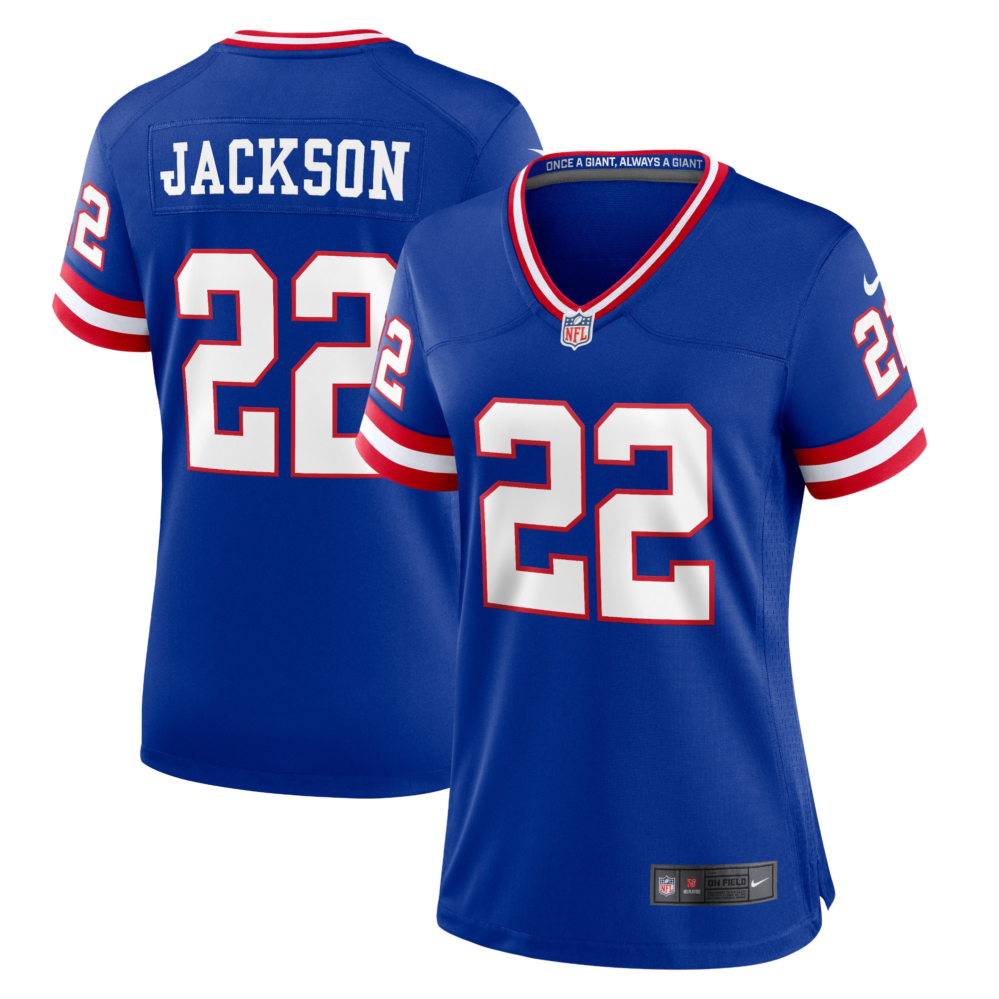 Women's New York Giants Adoree' Jackson Nike Royal Classic Player Game Jersey