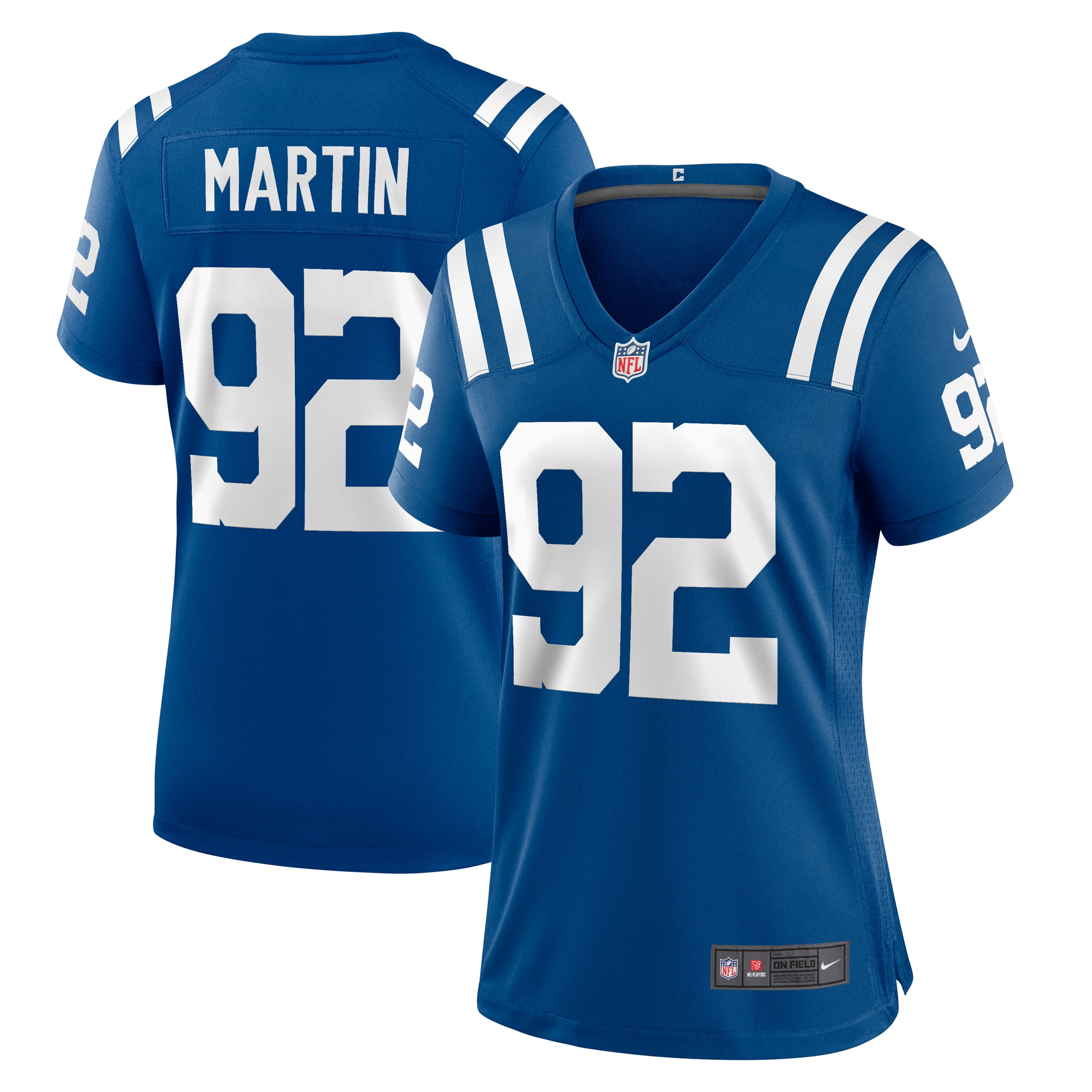 Women's Indianapolis Colts Jacob Martin Nike Royal Team Game Jersey