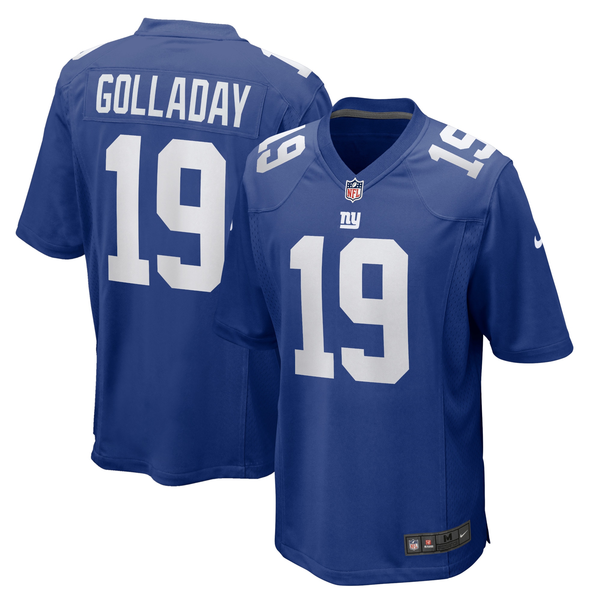 Men's New York Giants Kenny Golladay Nike Royal Game Player Jersey