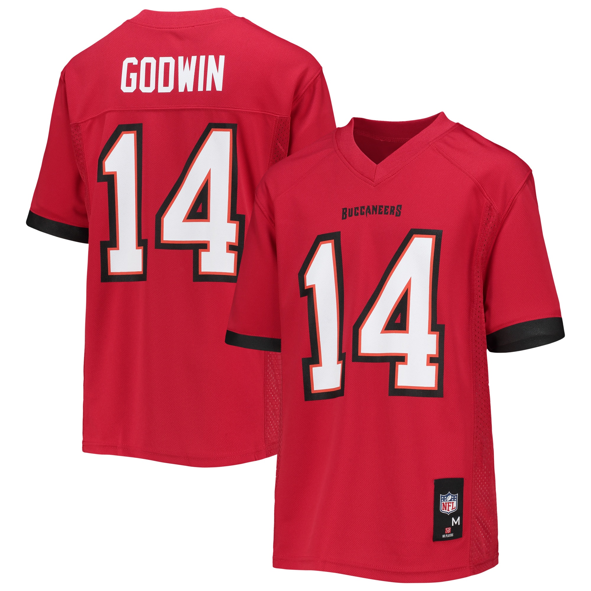 Youth Tampa Bay Buccaneers Chris Godwin Red Replica Player Jersey