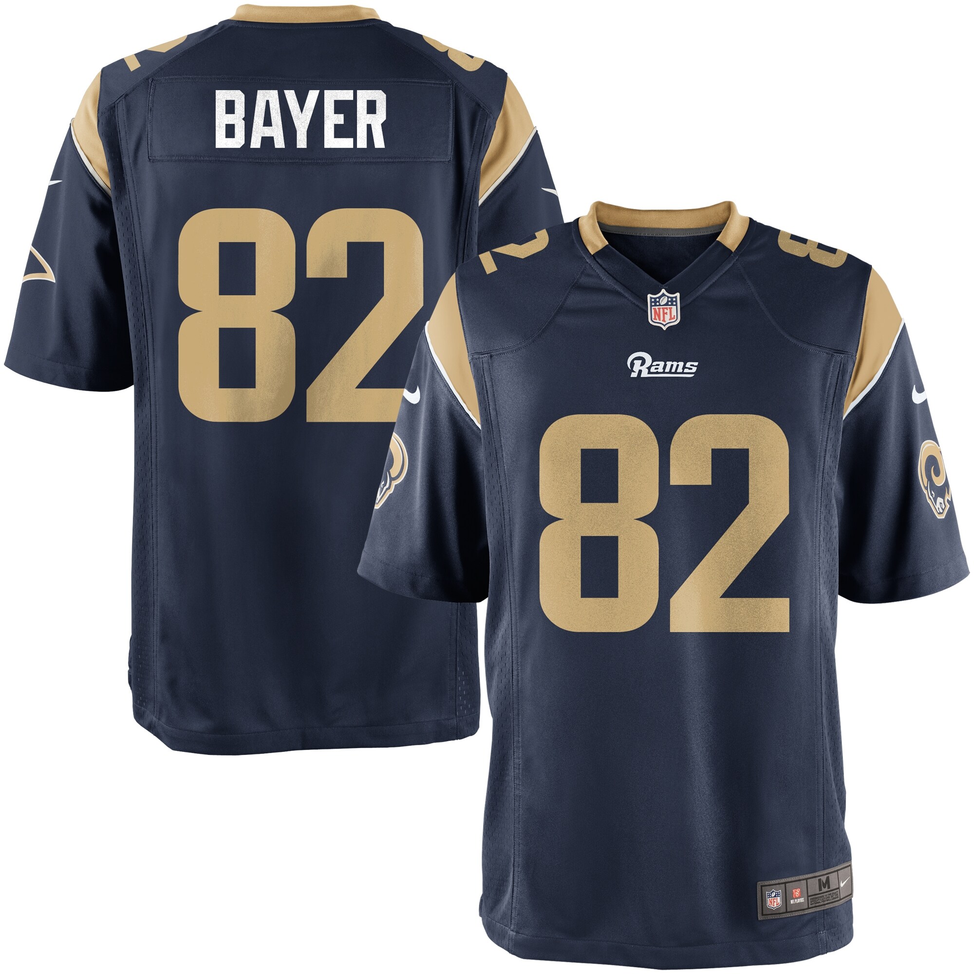 Nike Youth St. Louis Rams Alex Bayer Team Color Game Jersey