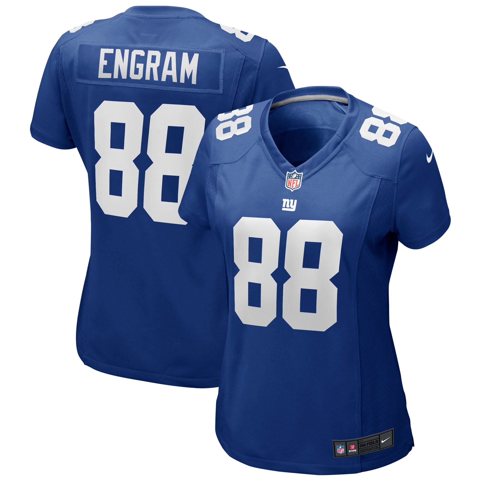 Women's New York Giants Evan Engram Nike Blue Game Player Jersey