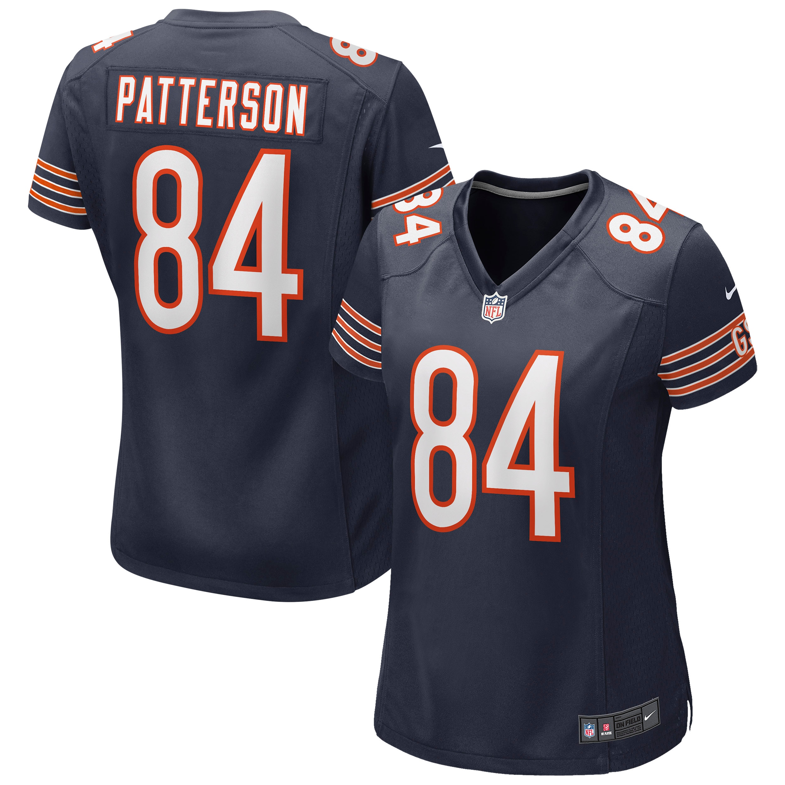 Women's Chicago Bears Cordarrelle Patterson Nike Navy Game Jersey