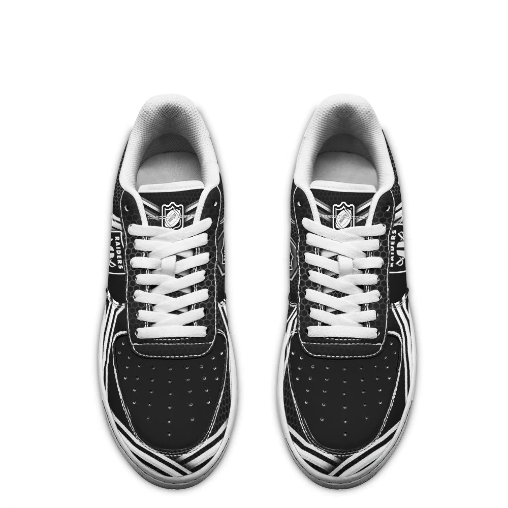 Oakland Raiders Sneakers Custom For Fans