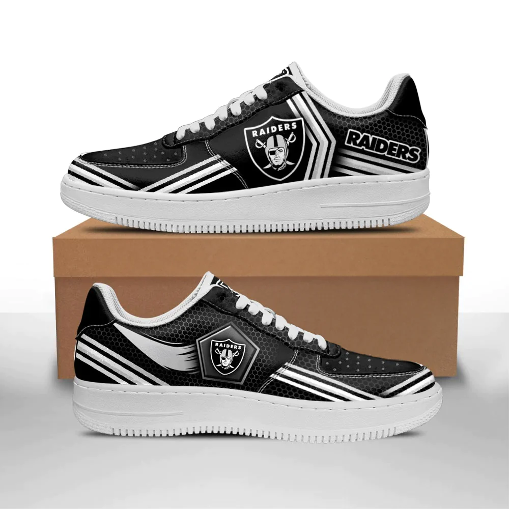 Oakland Raiders Sneakers Custom For Fans
