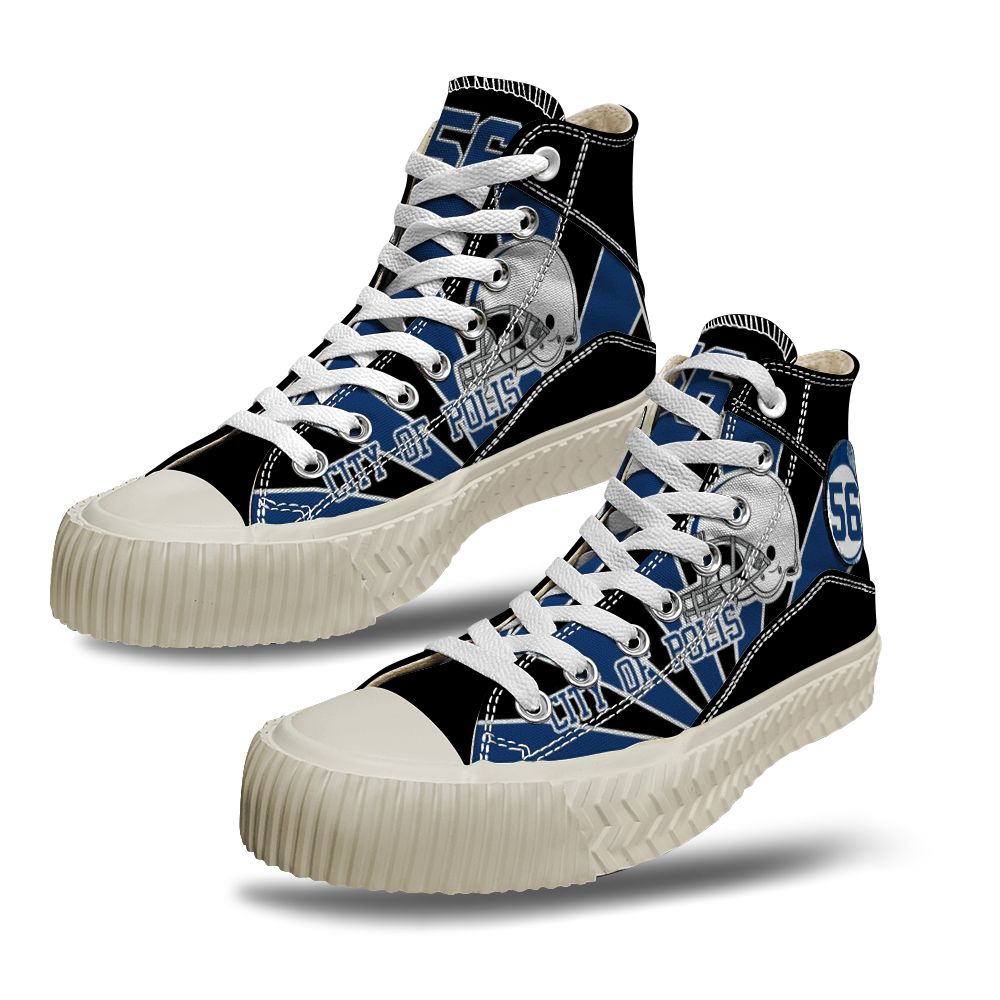 Jacksonville Jaguars High Top Canvas Shoes 6