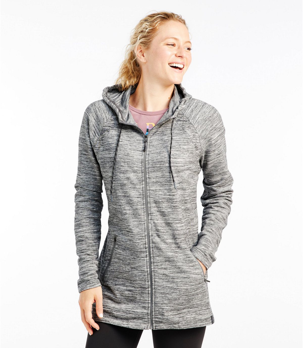 ll bean womens zip up fleece