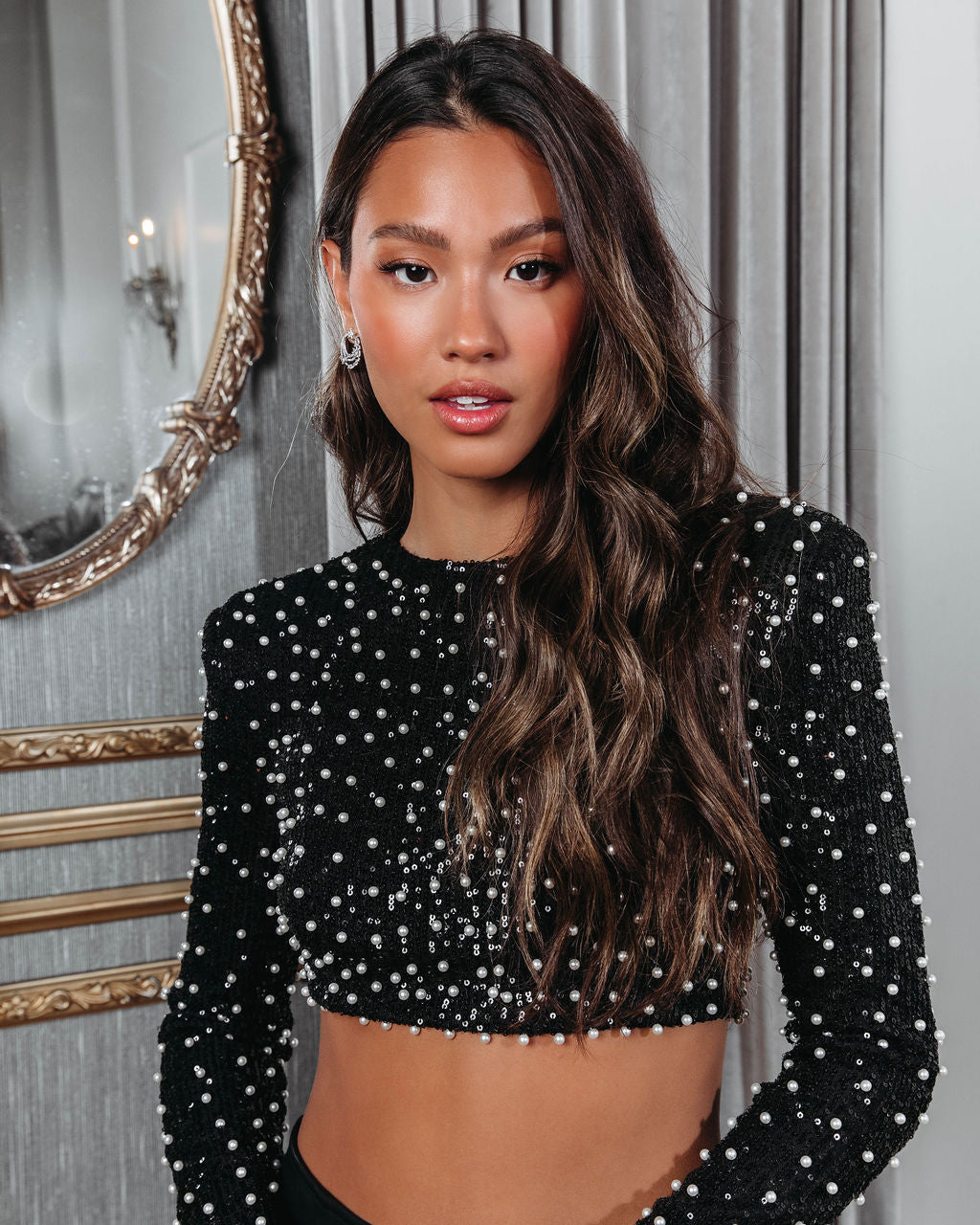 Shooting Star Hoops - Silver