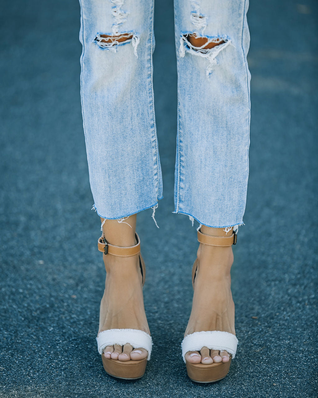 Amara Heeled Platform Sandal - FINAL SALE