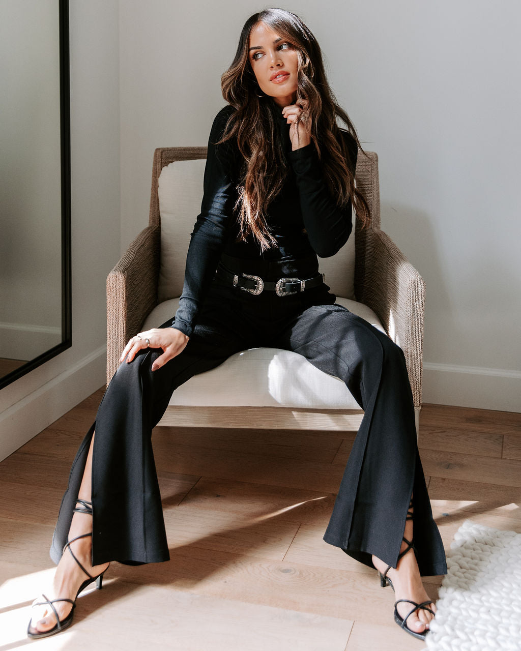 Dallas Western Belt - Black