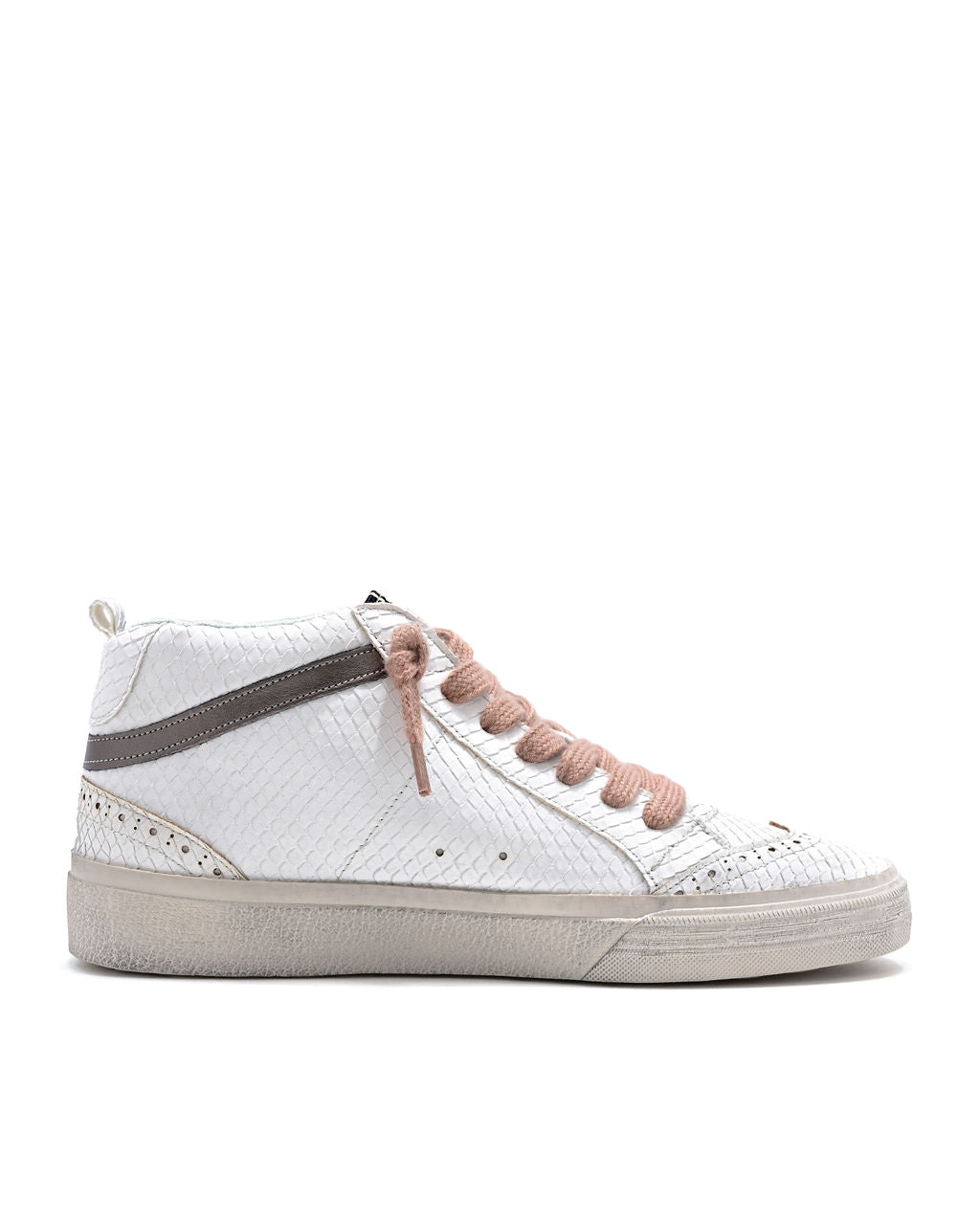 Paulina Snake High-Top Sneakers