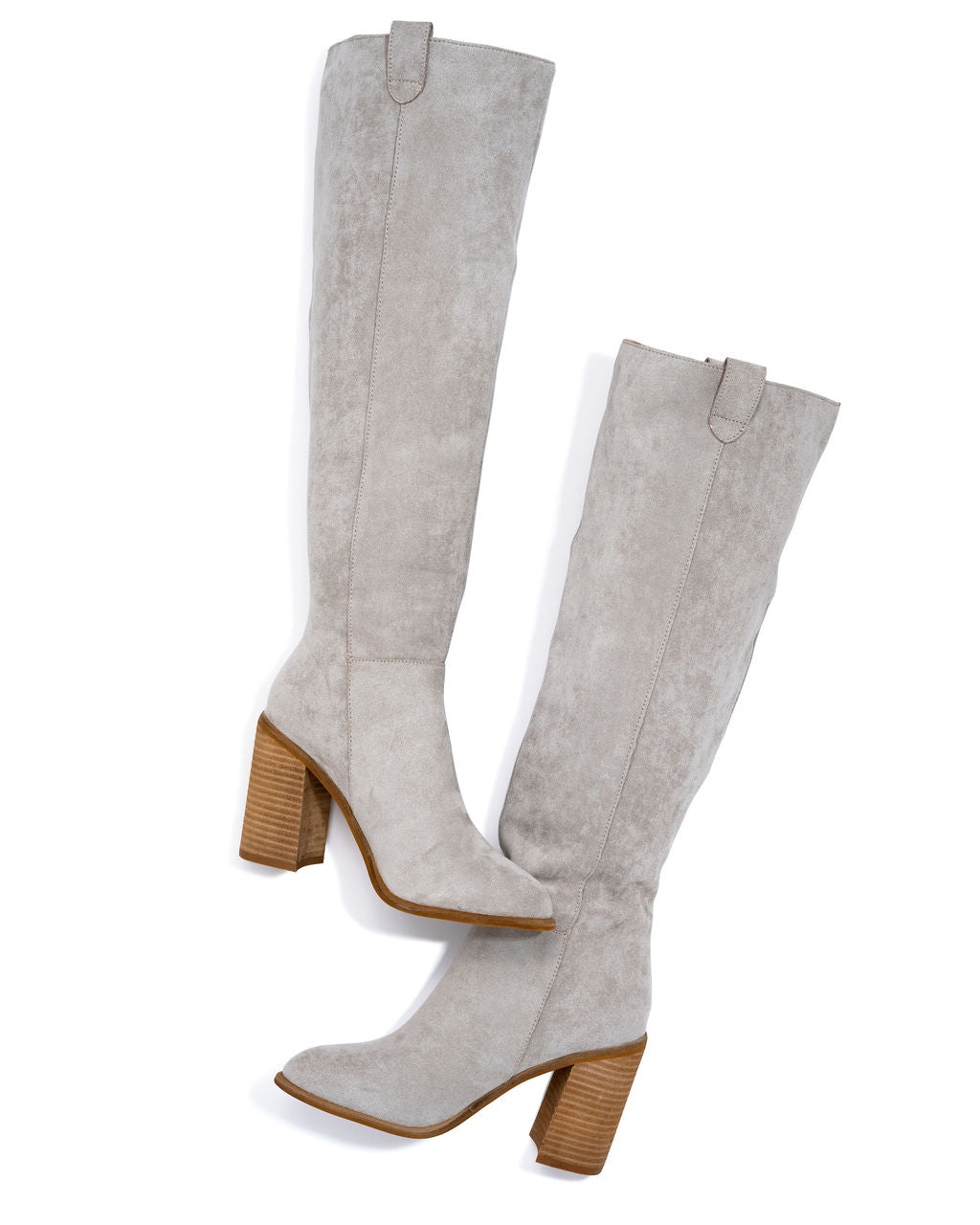Saint Slouch Boot - Light Grey