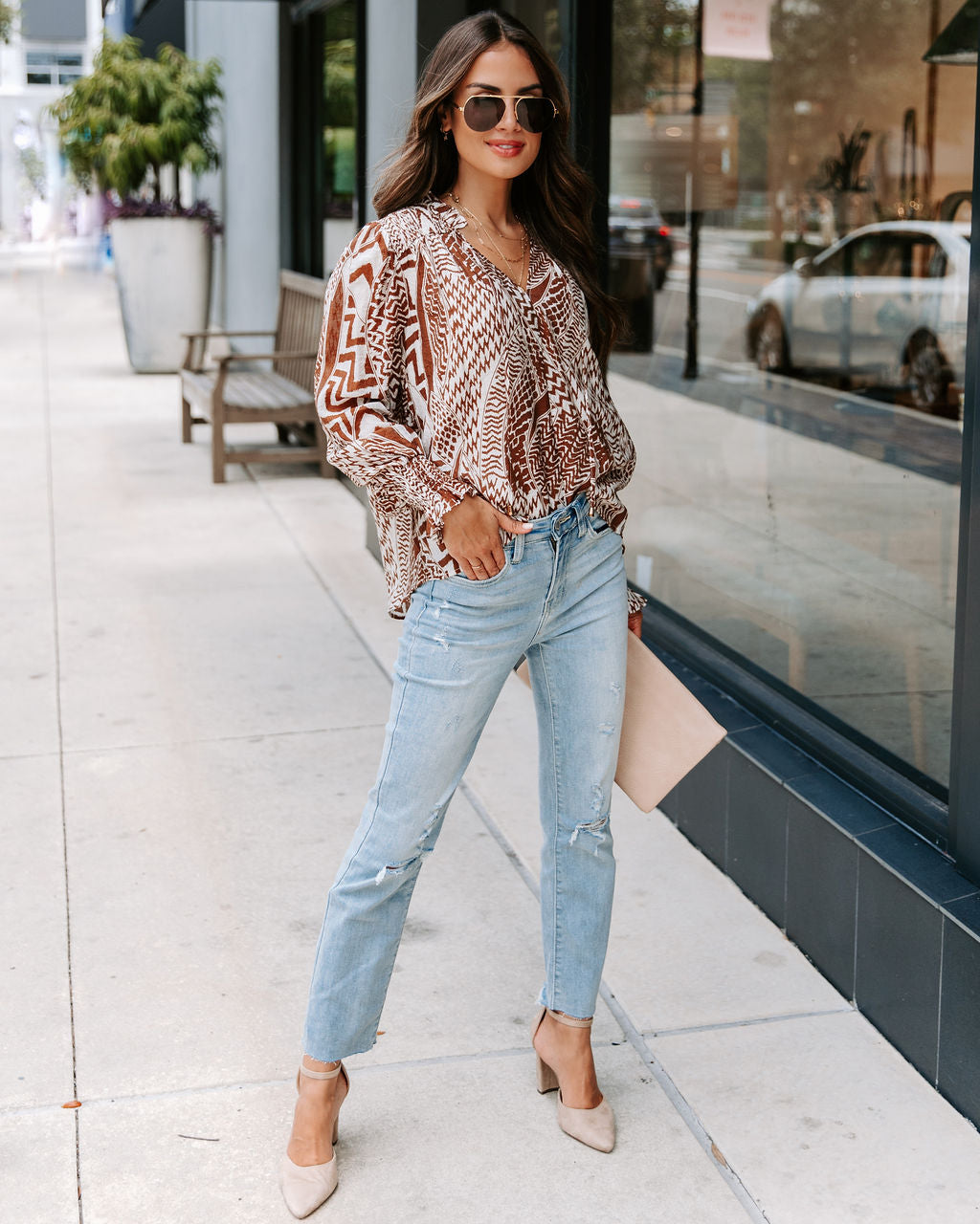 Meadow Dreams Printed Top - SALE