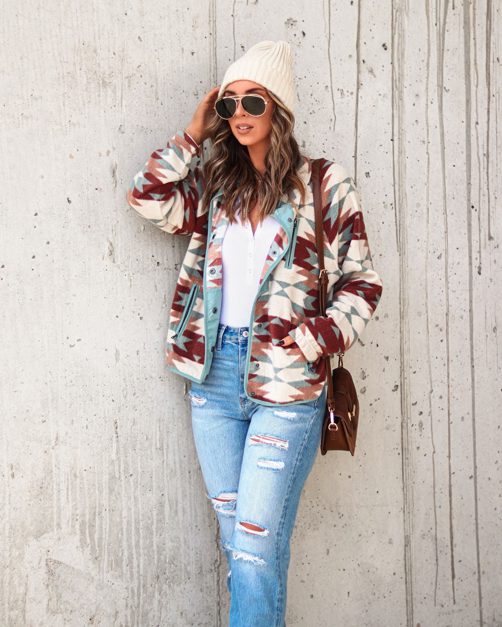 Yellowstone Pocketed Printed Jacket