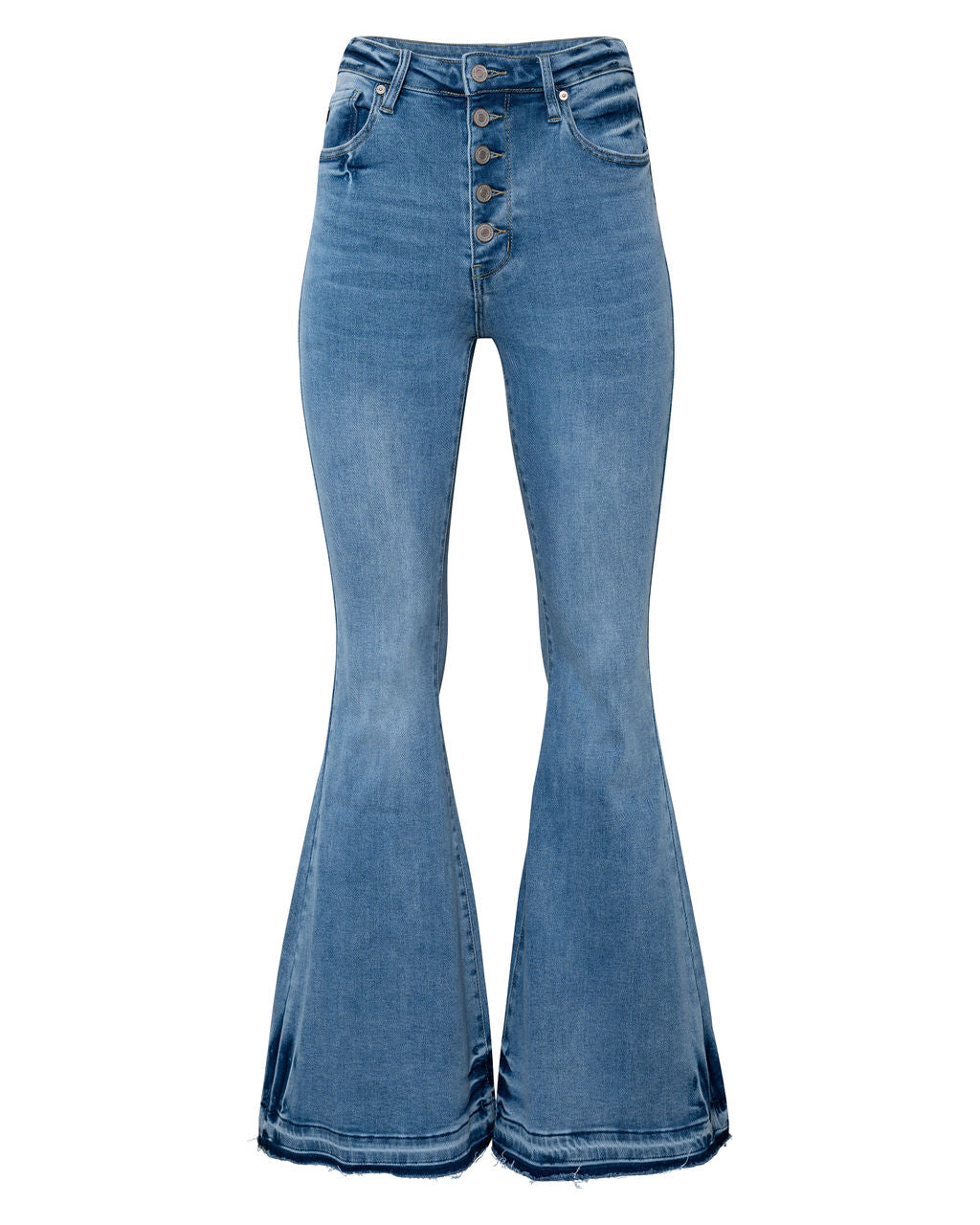 Aria High Rise Bell Bottom Denim - FINAL SALE
