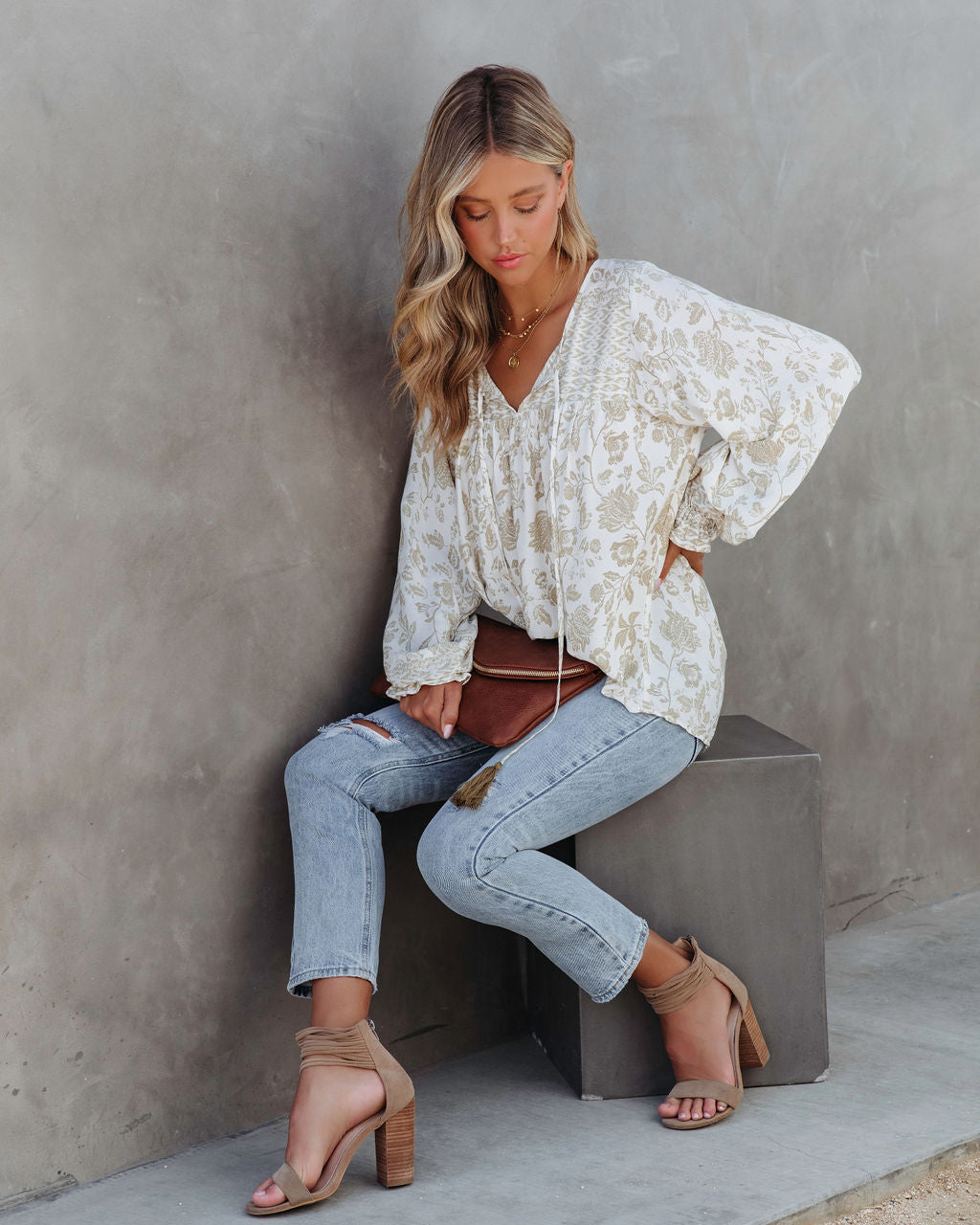 Gypsy Soul Floral Babydoll Top - SALE