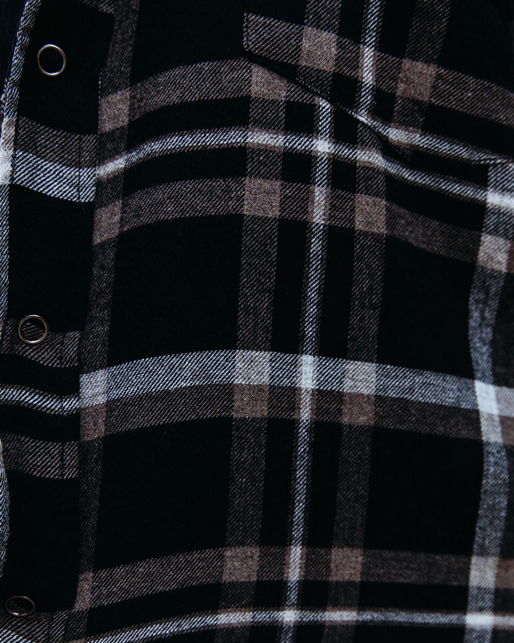 Shades Of Autumn Cotton Plaid Button Down Top