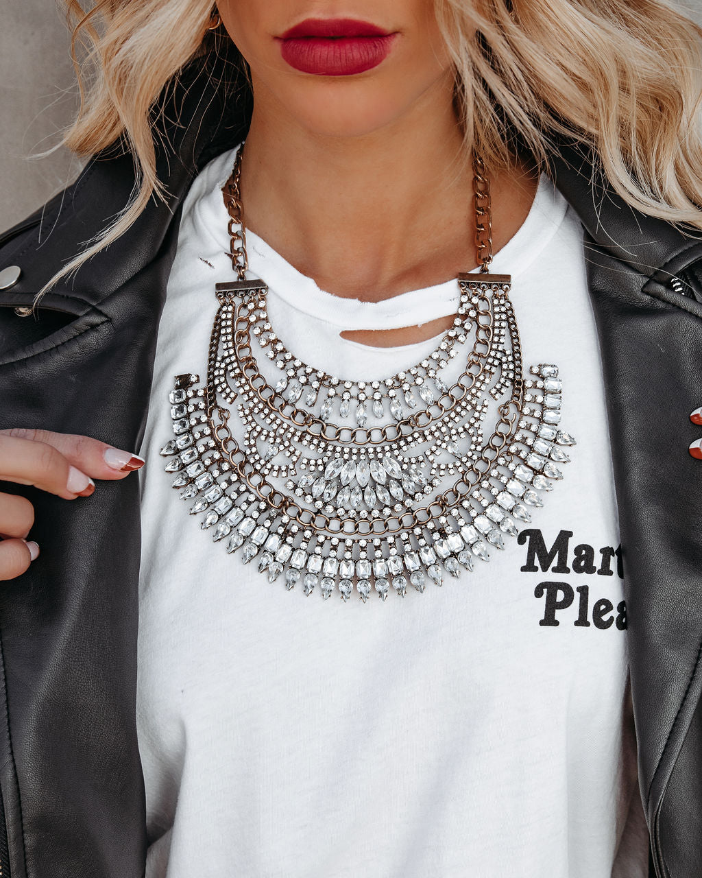 Rock N Rage Statement Necklace