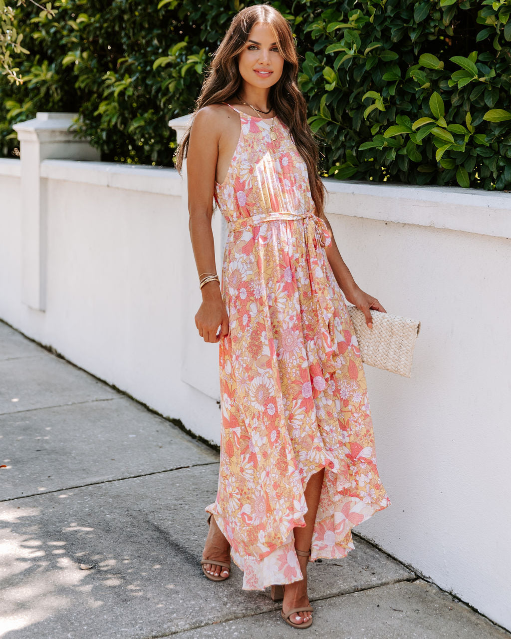 Miraflores Floral Midi Dress - FINAL SALE