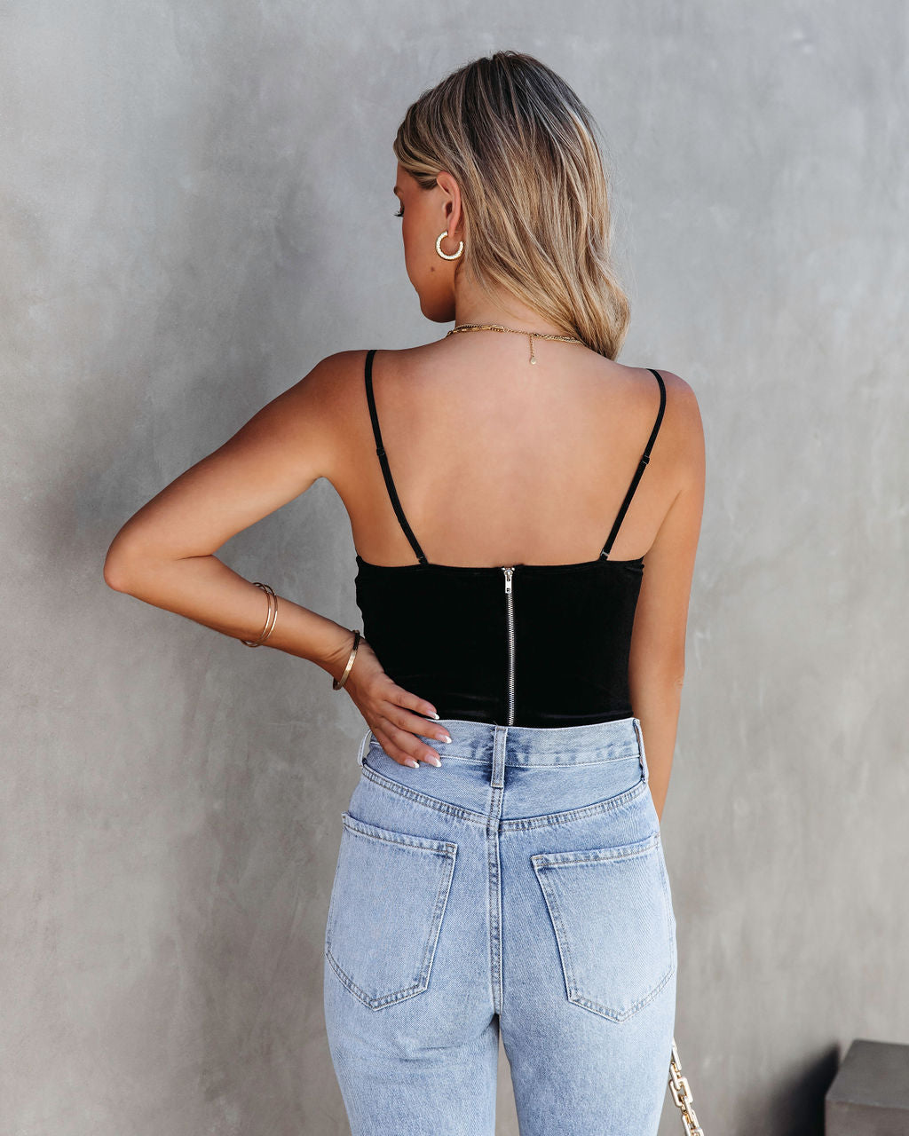 Madonna Velvet Sheer Corset Top - Black