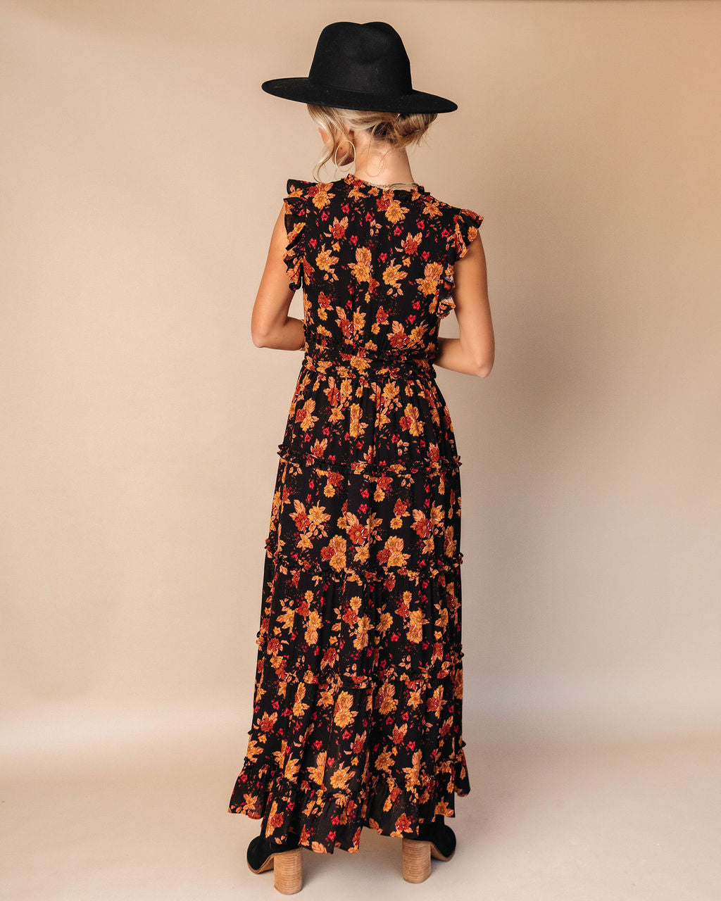 Skye Floral Tiered Maxi Dress