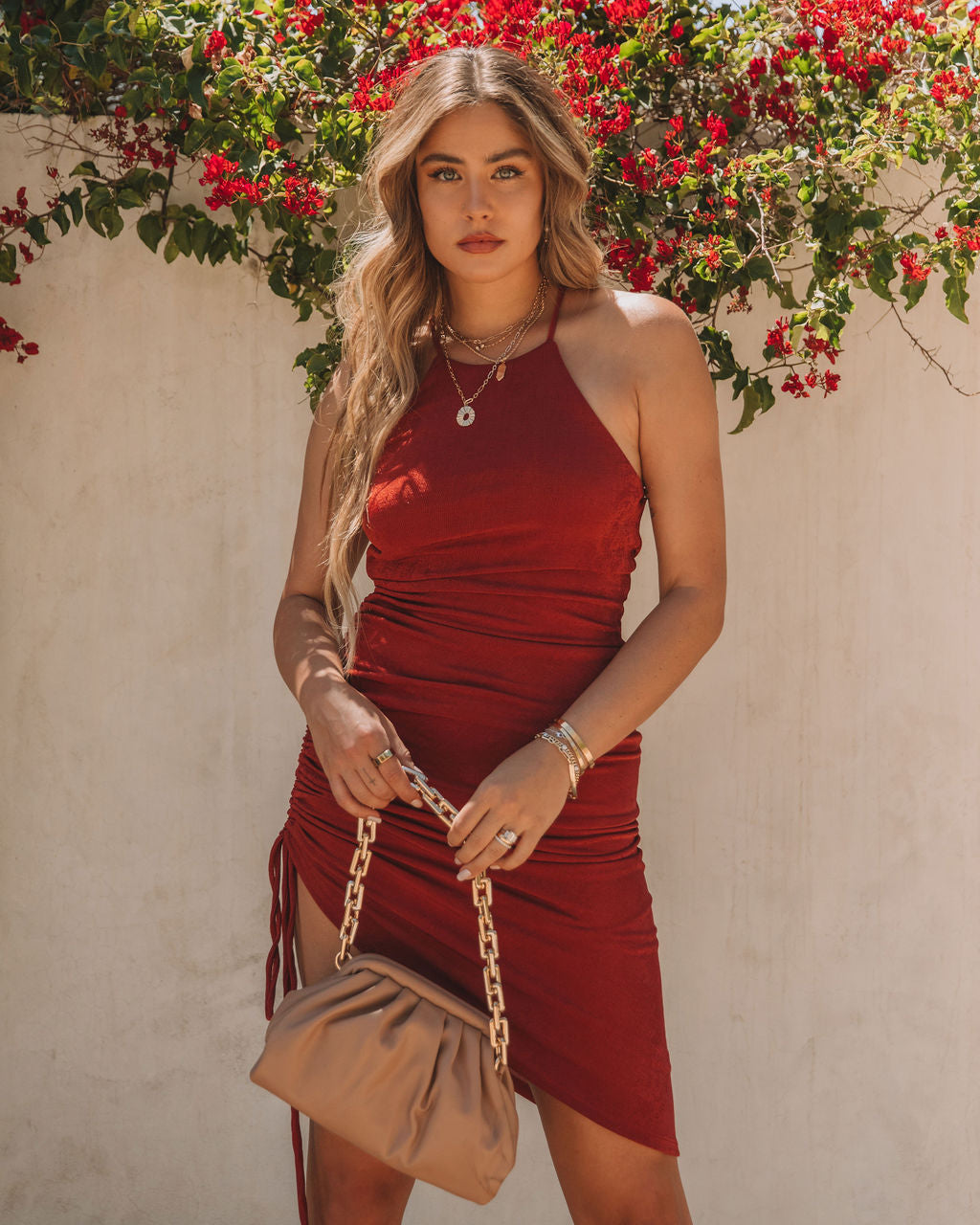 Rustic Road Adjustable Midi Dress - FINAL SALE