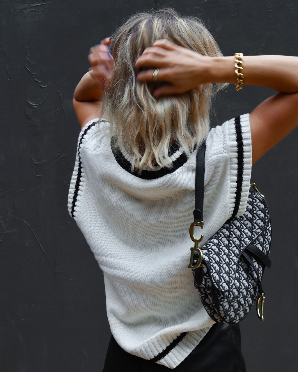 You Already Know Cable Knit Sweater Vest - Cream