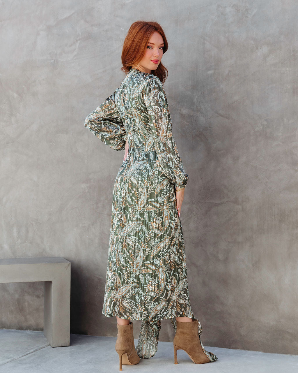Olivera Paisley Maxi Dress