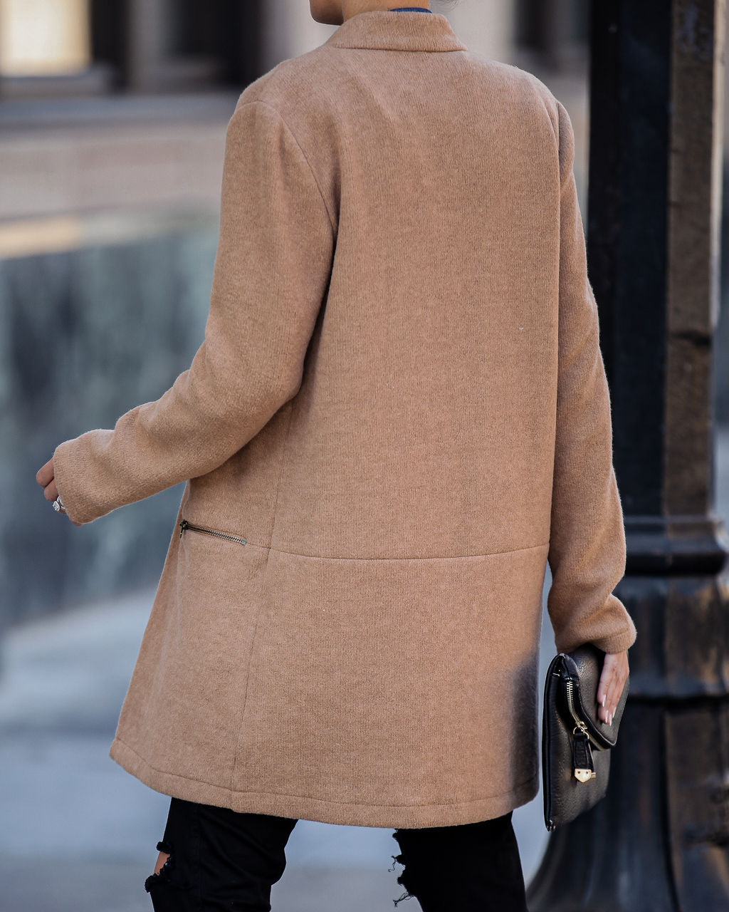 PREORDER - Catalog Pocketed Coat - Camel