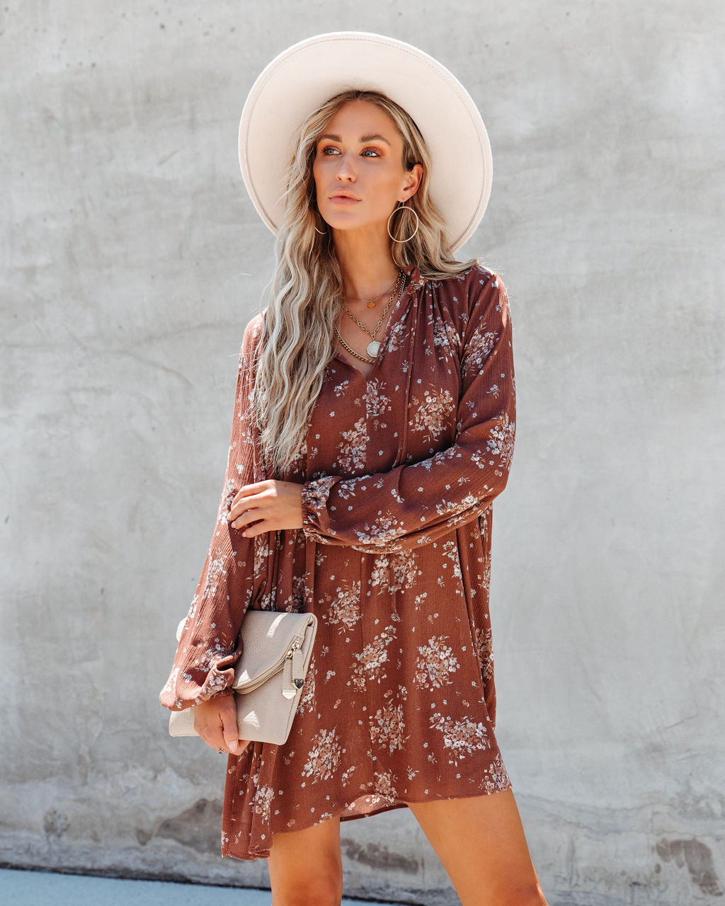 Rowan Floral Babydoll Dress