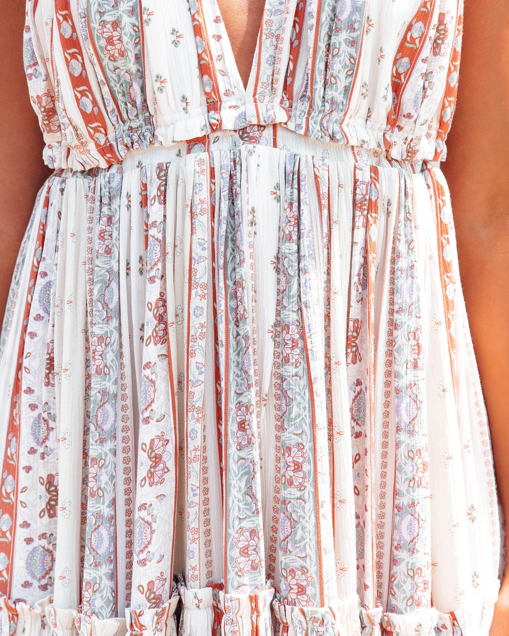 Treasured Adjustable Halter Babydoll Mini Dress - FINAL SALE