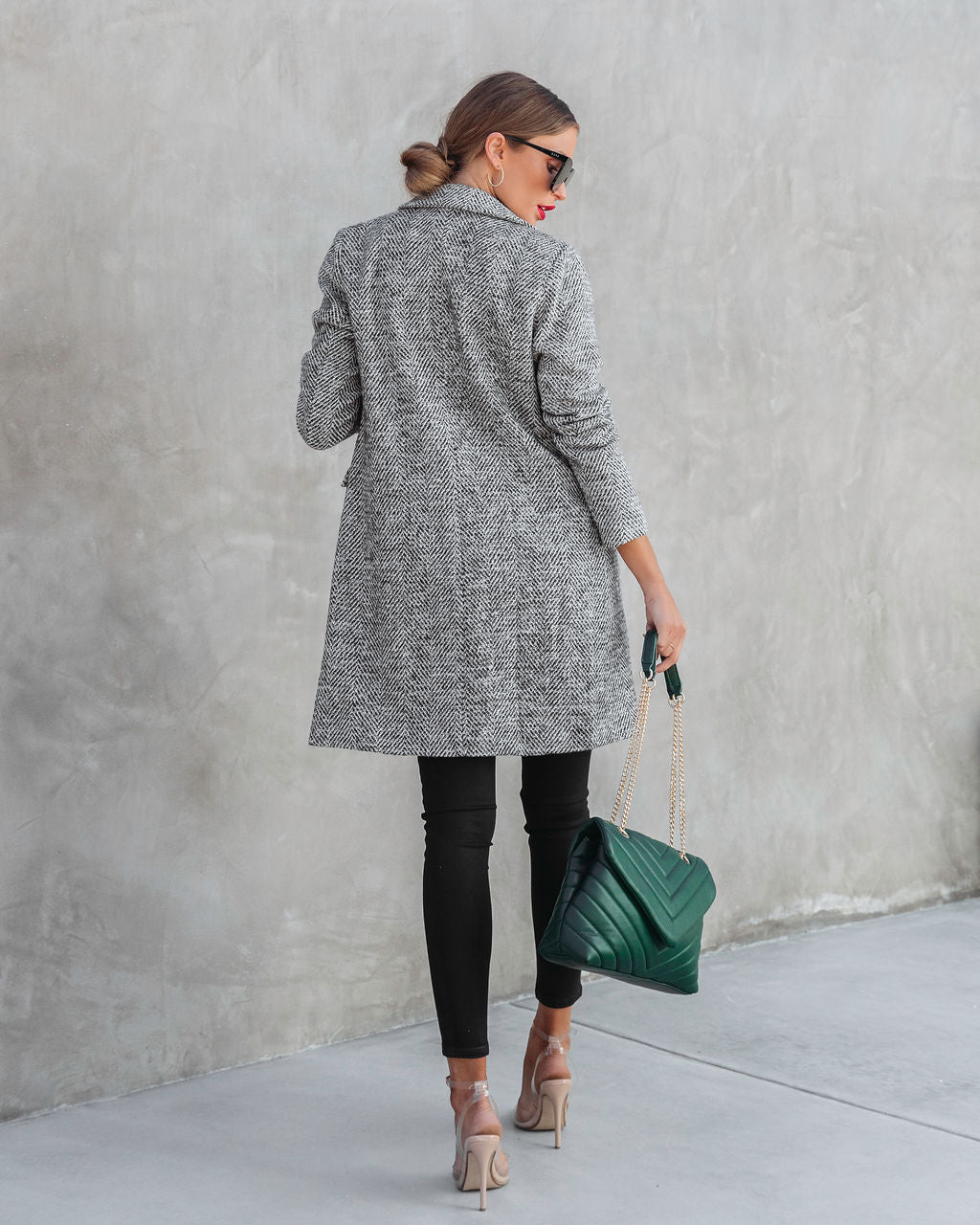Work It Girl Pocketed Coat