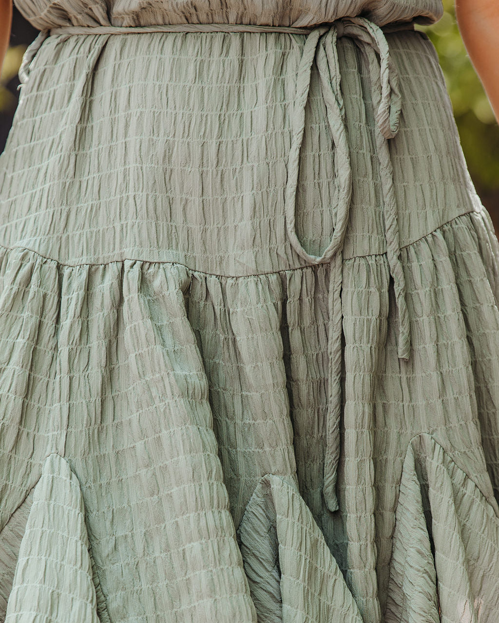 Slip Away Textured Halter Dress - FINAL SALE