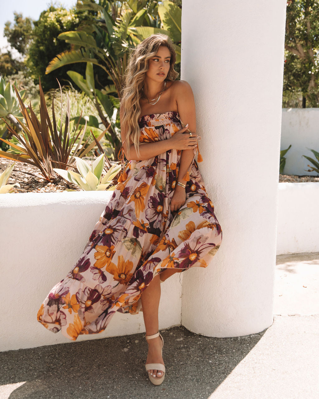 Tabitha Floral Tiered Maxi Dress - FINAL SALE