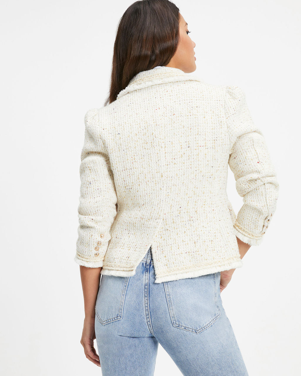 Understood The Assignment Pocketed Blazer - Ivory