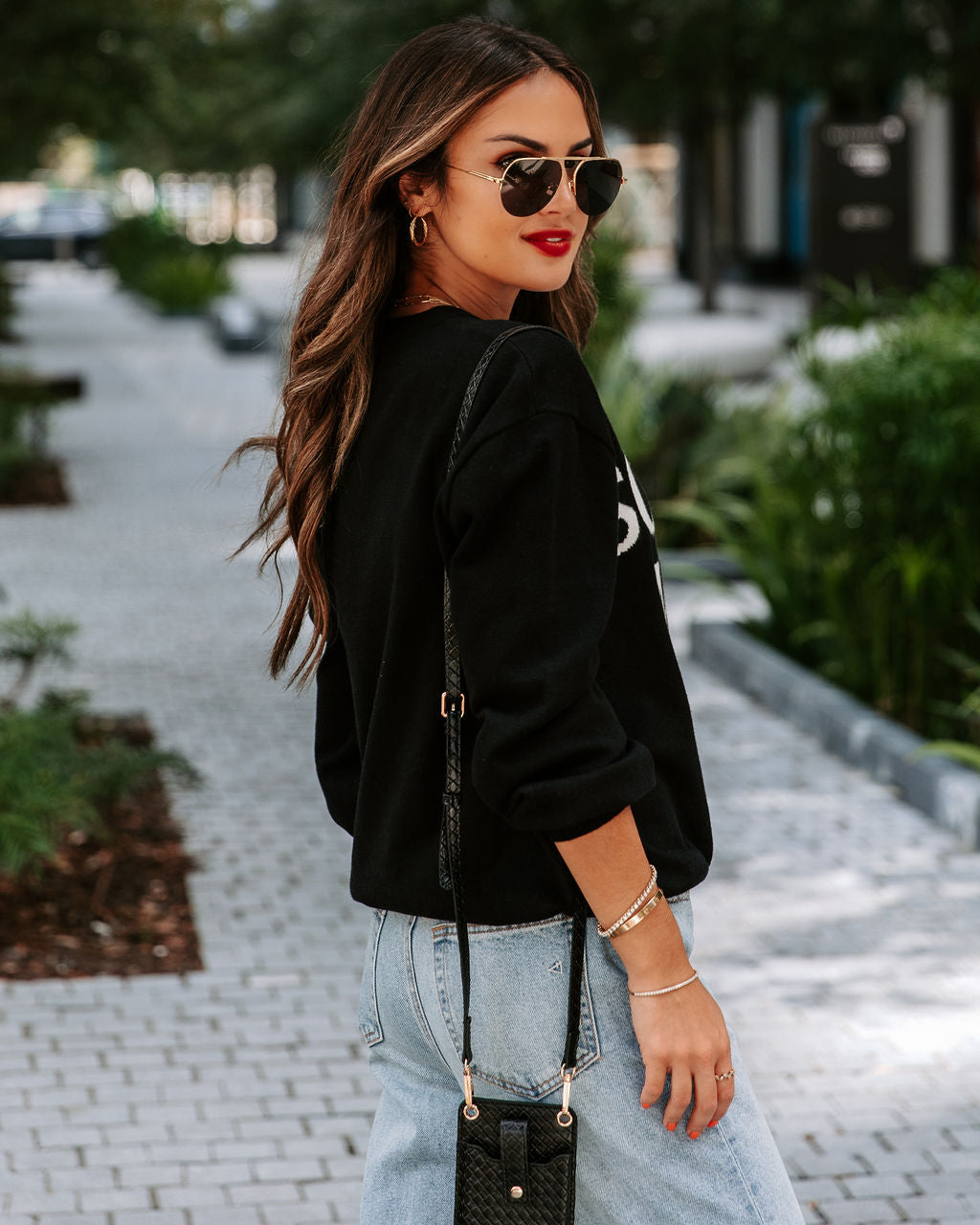 Soccer Mom Knit Pullover Sweater