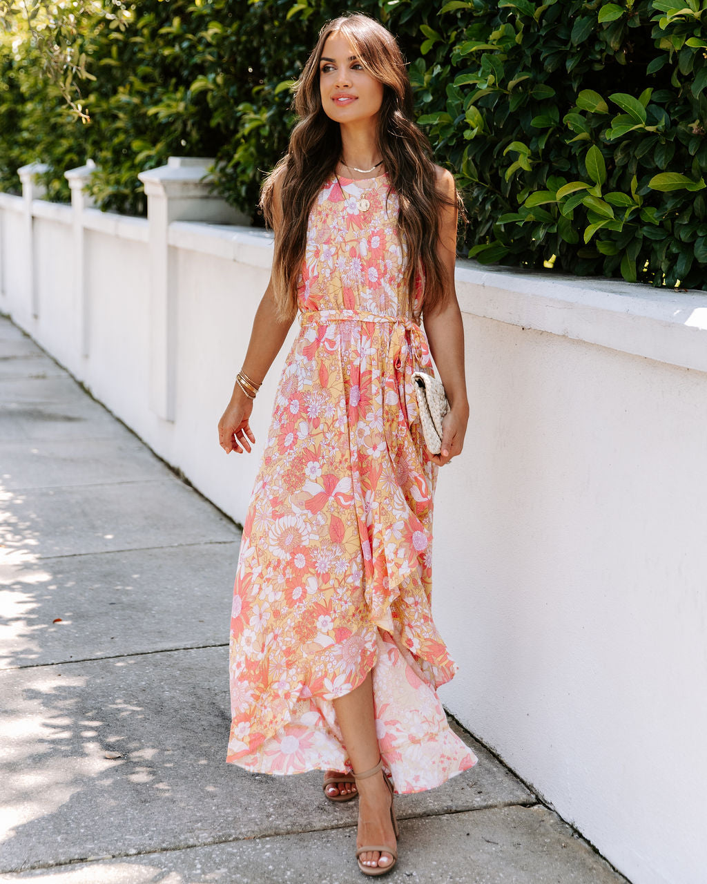 Miraflores Floral Midi Dress - FINAL SALE