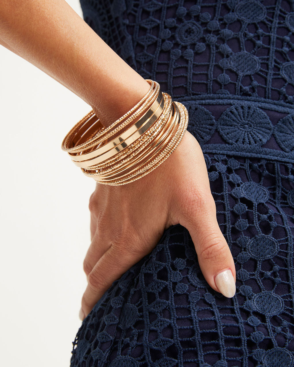 Karter Bangle Set - Gold