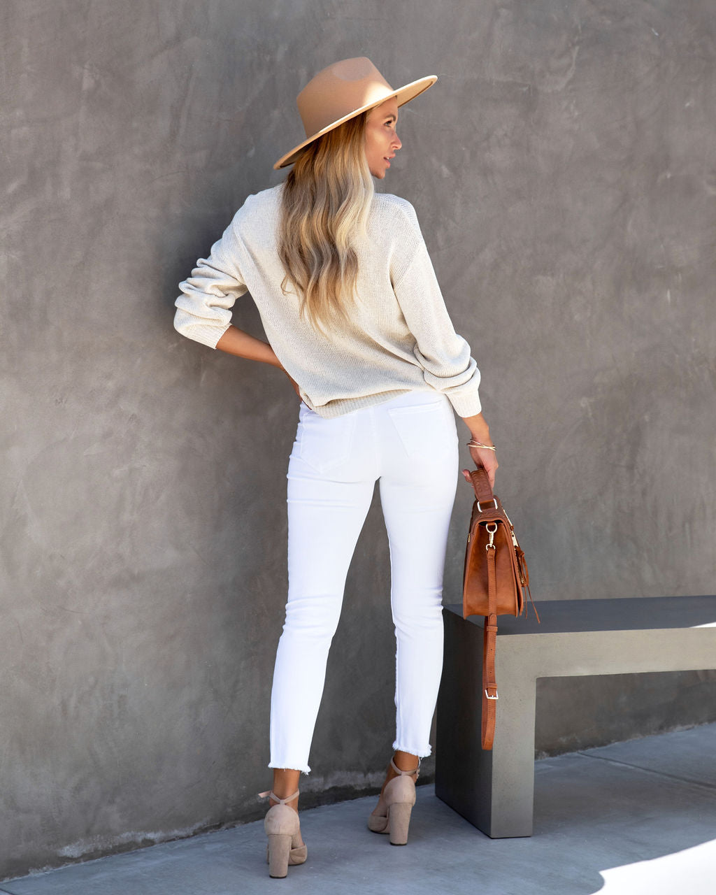 Arthur Knit Sweater - Natural - FINAL SALE