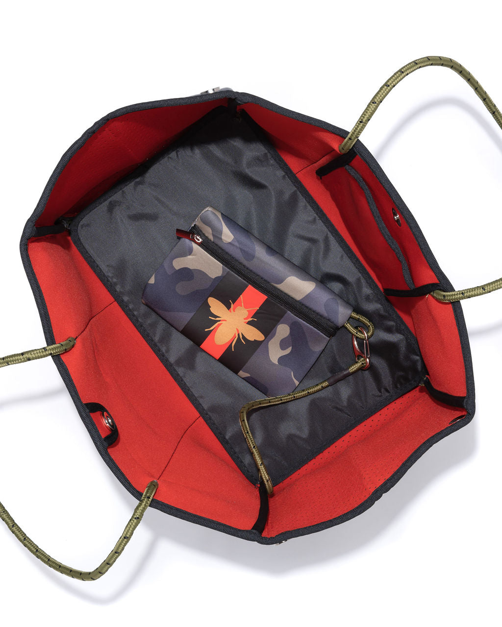 Hunter Bee Camo Neoprene Tote Bag - PARKER & HYDE